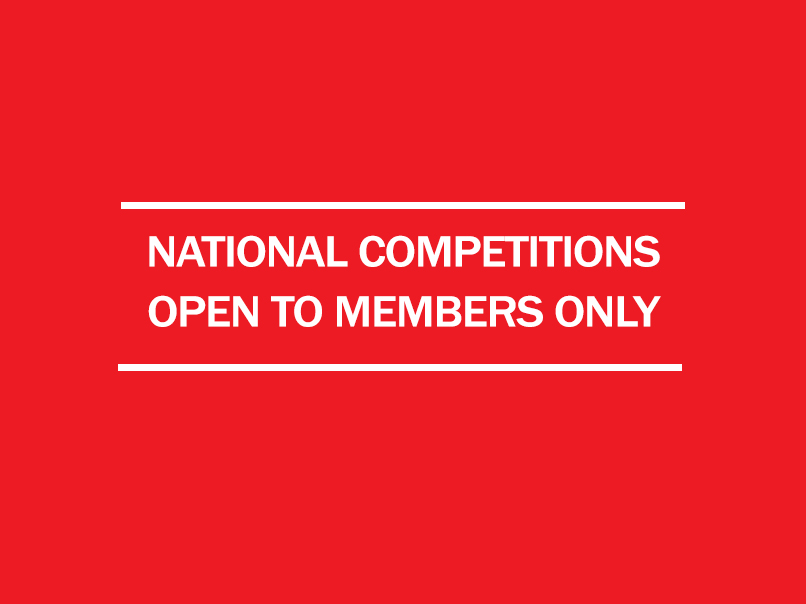 national competitions open to members only