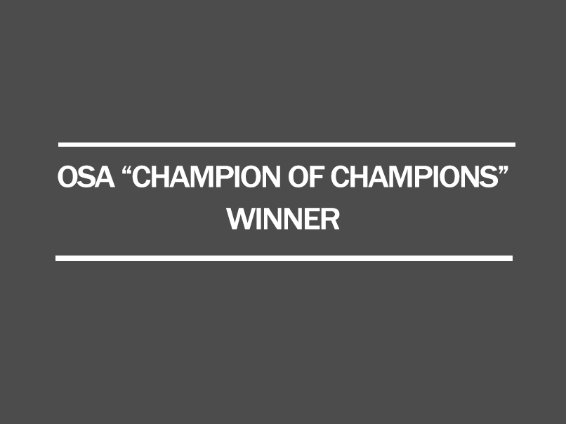 2017 osa champion of championship series winner